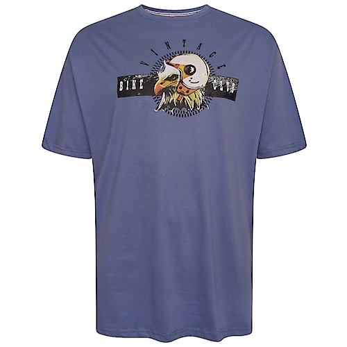 Cotton Valley Eagle-Print T-Shirt Denim